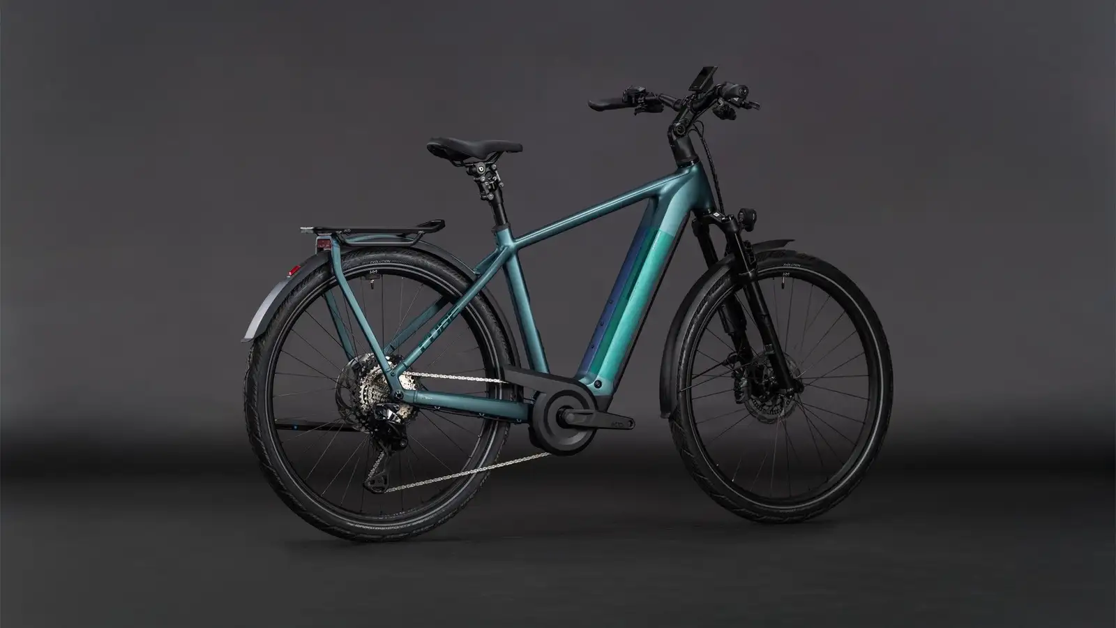 Cube KATHMANDU HYBRID SLT 800 DUSKWOOD/GOBLIN - Image 8