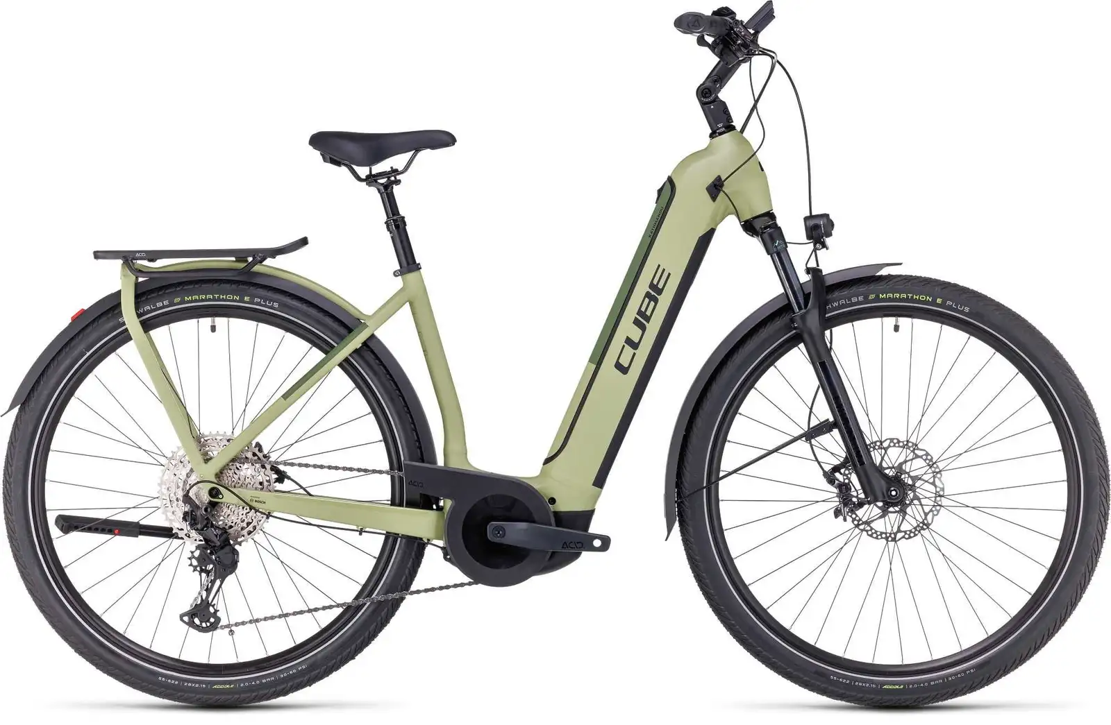 Cube KATHMANDU HYBRID SLX 750 GREEN/OLIVE - Image 1
