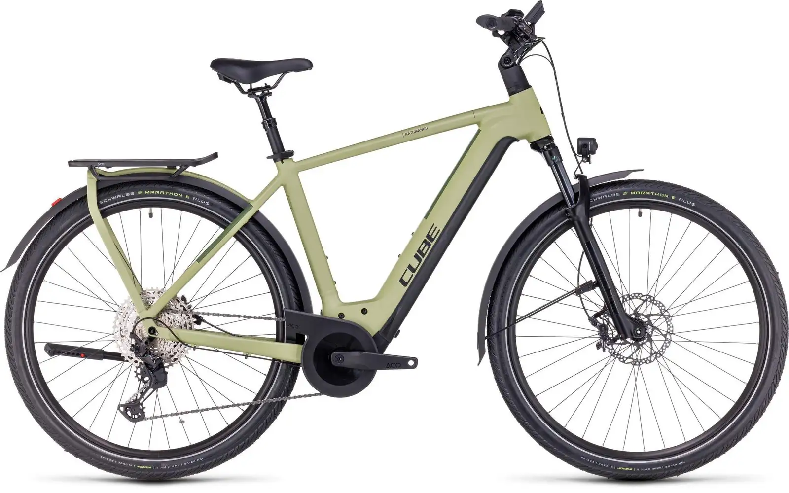 Cube KATHMANDU HYBRID SLX 750 GREEN/OLIVE - Image 1