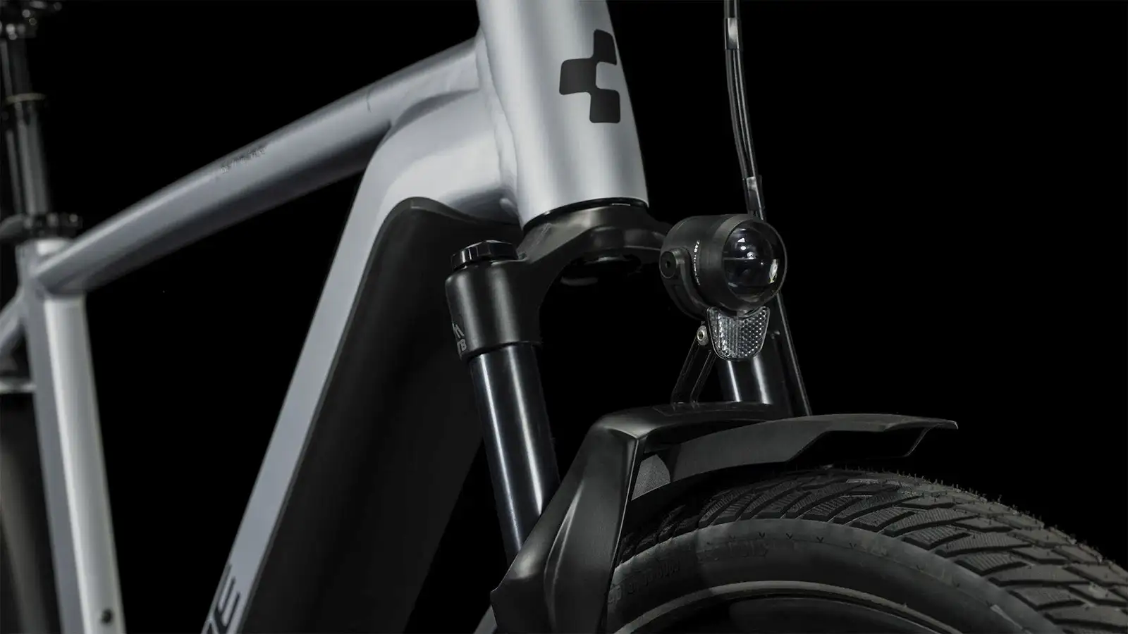 Cube KATHMANDU HYBRID SLX 750 POLARSILVER/BLACK - Image 7