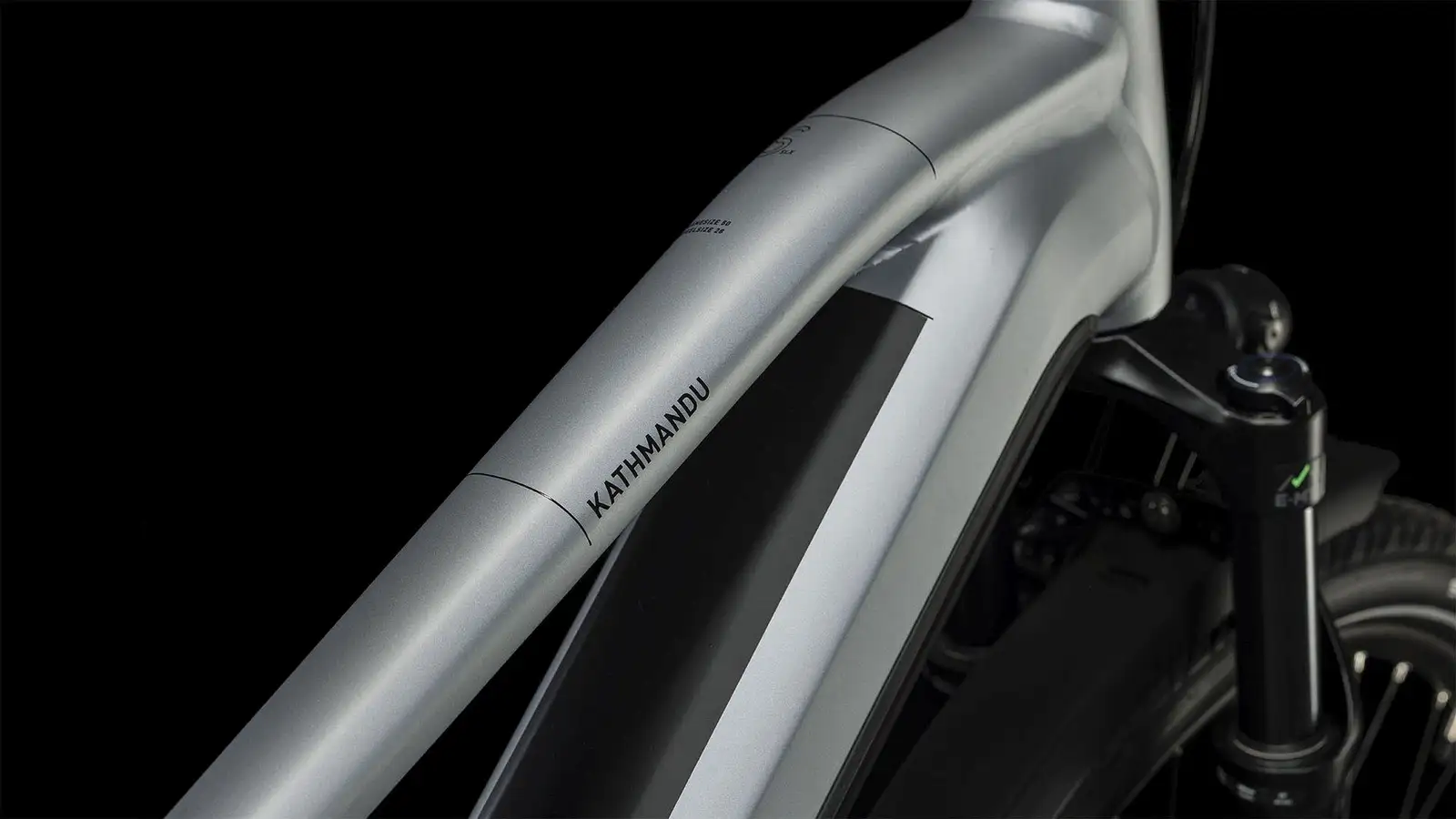 Cube KATHMANDU HYBRID SLX 750 POLARSILVER/BLACK - Image 7