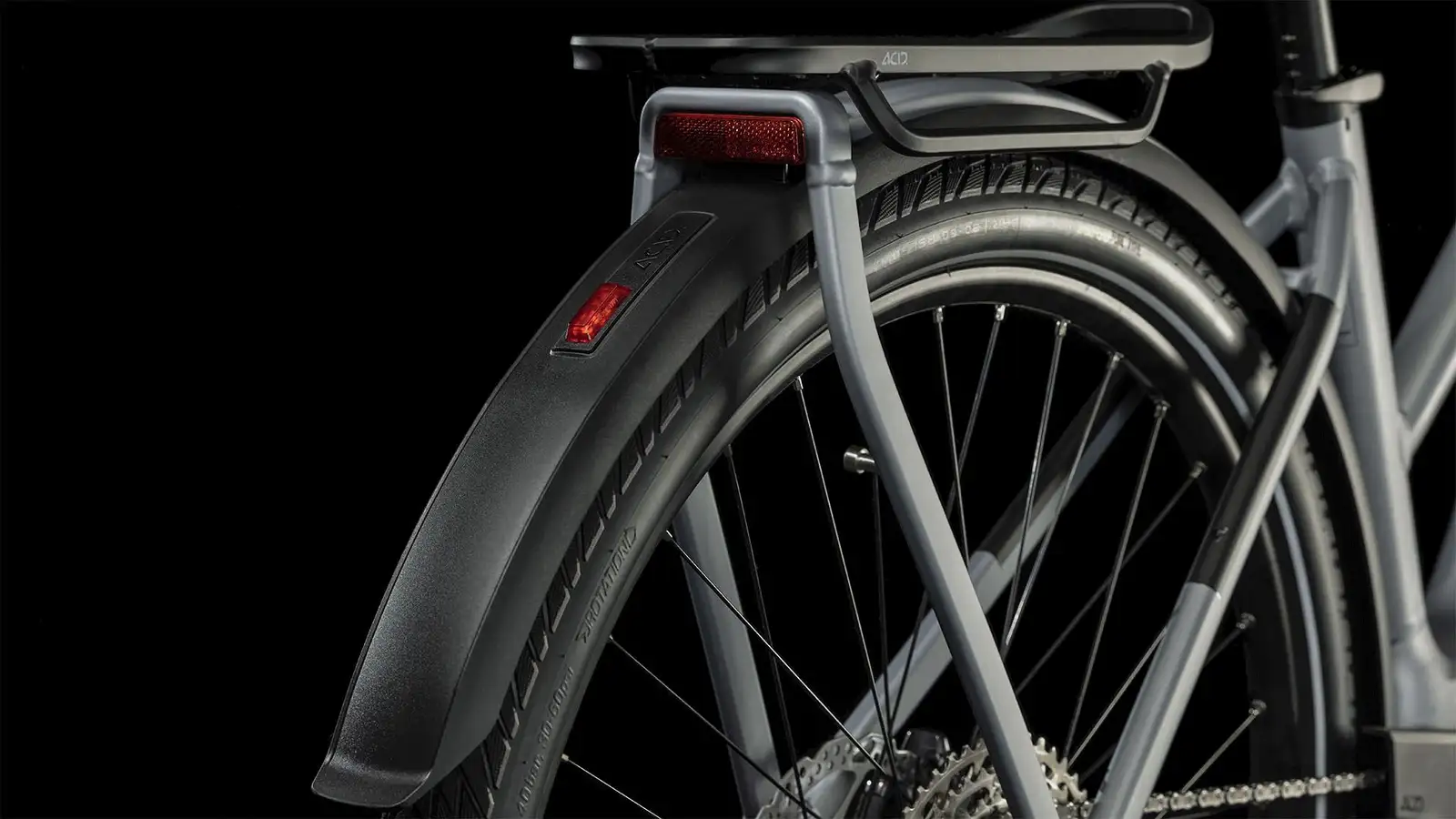 Cube KATHMANDU HYBRID SLX 750 POLARSILVER/BLK - Image 4