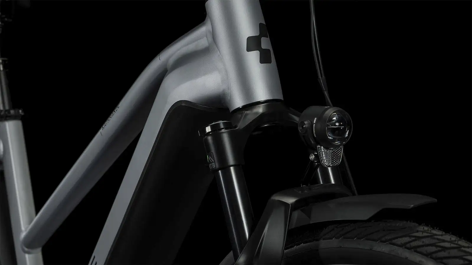 Cube KATHMANDU HYBRID SLX 750 POLARSILVER/BLK - Image 6