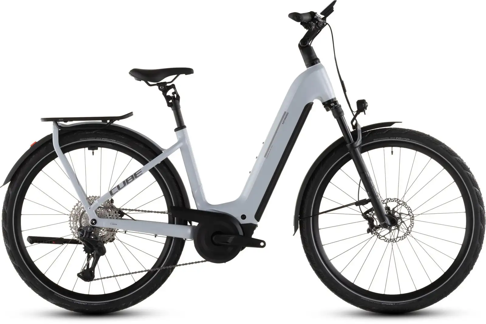Cube KATHMANDU HYBRID SLX 800 FOGGREY/GREY - Afbeelding 1