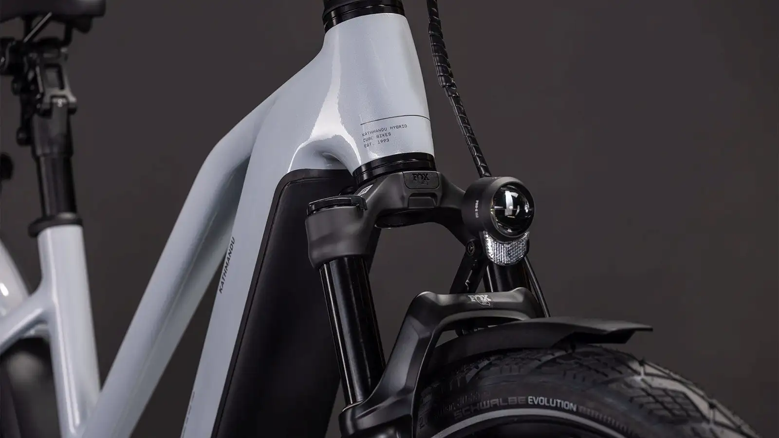 Cube KATHMANDU HYBRID SLX 800 FOGGREY/GREY - Image 6