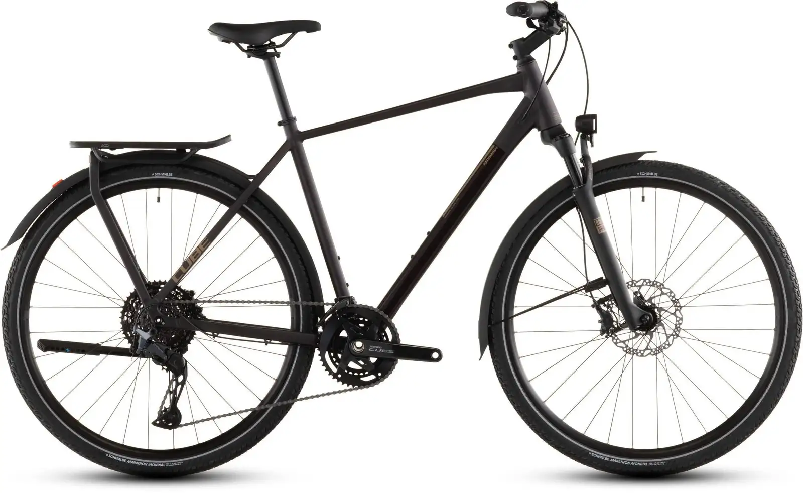 Cube KATHMANDU SLX SOLARECLIPSE/GOLD - Image 1