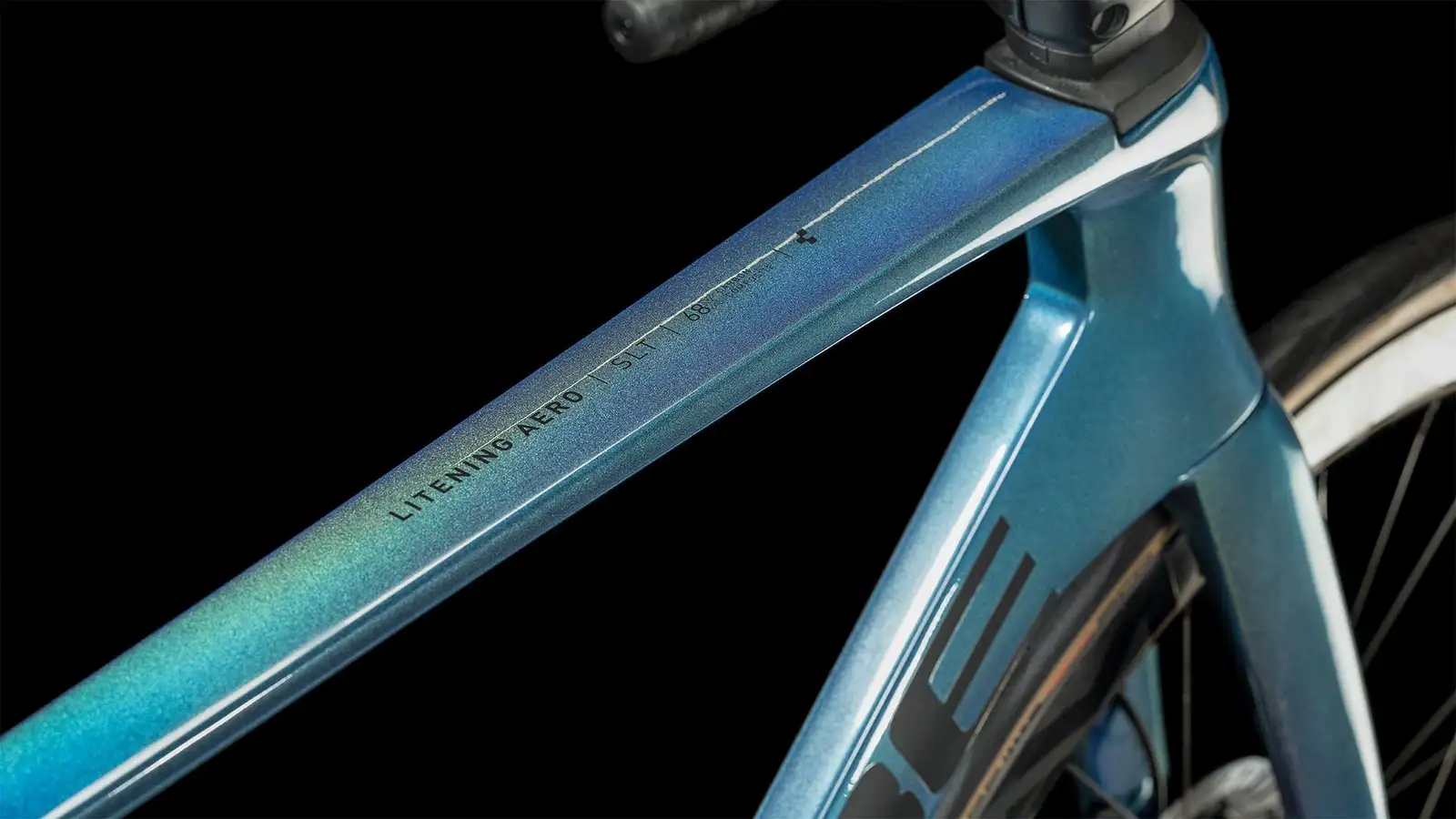 Cube LITENING AERO C:68X SLT PRIZMBLUE/BLACK - Image 3