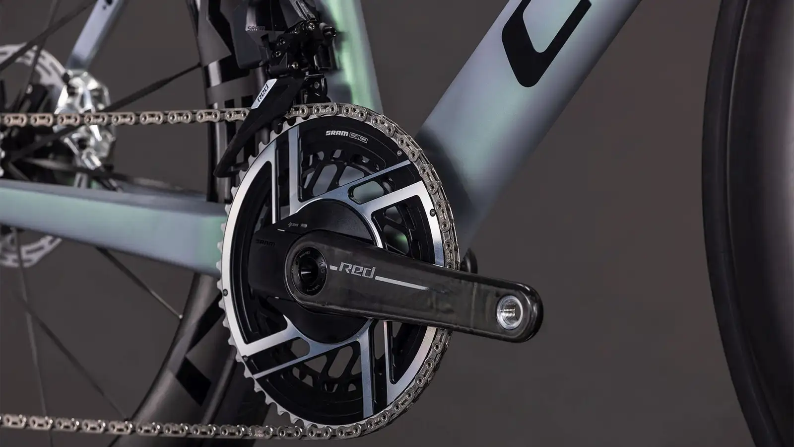 Cube LITENING AERO C:68X SLX SEAGREY/BLACK - Image 6