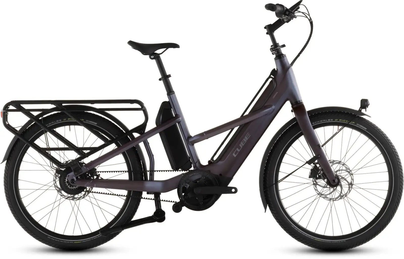 Cube LONGTAIL HYBRID COMFORT 800 MINERALGREY/REFLEX - Image 1