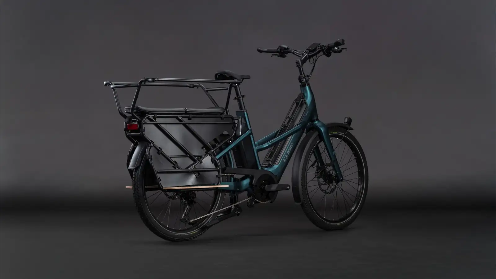 Cube LONGTAIL HYBRID FAMILY 800 ROYALGREEN/BLACK - Image 8