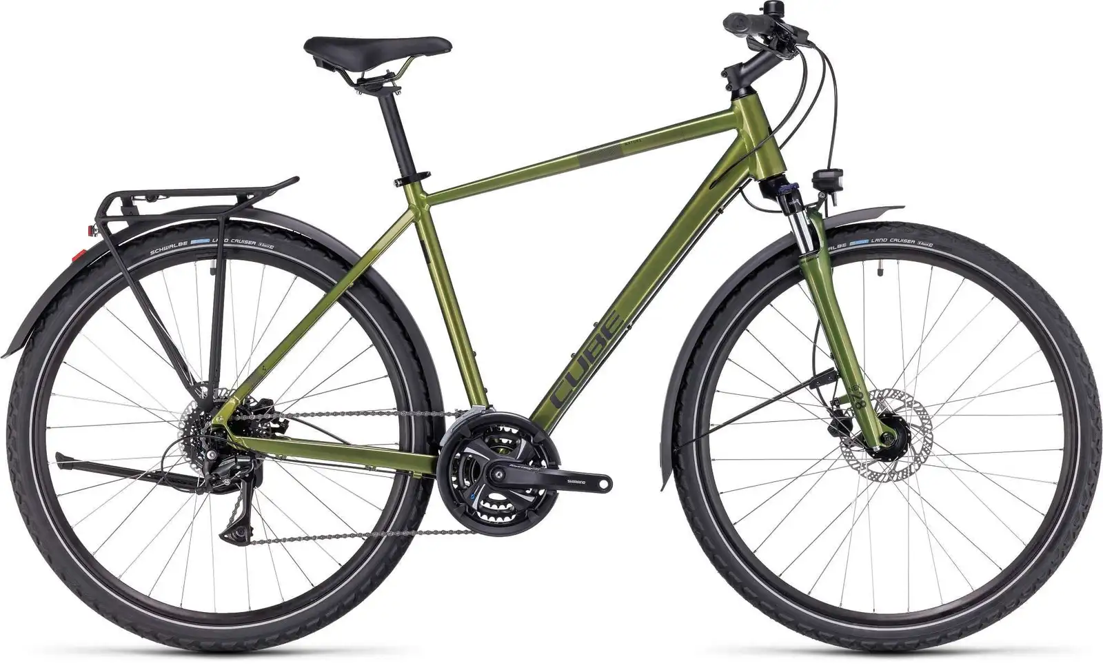 Cube NATURE ALLROAD SHINYMOSS/BLACK - Image 1