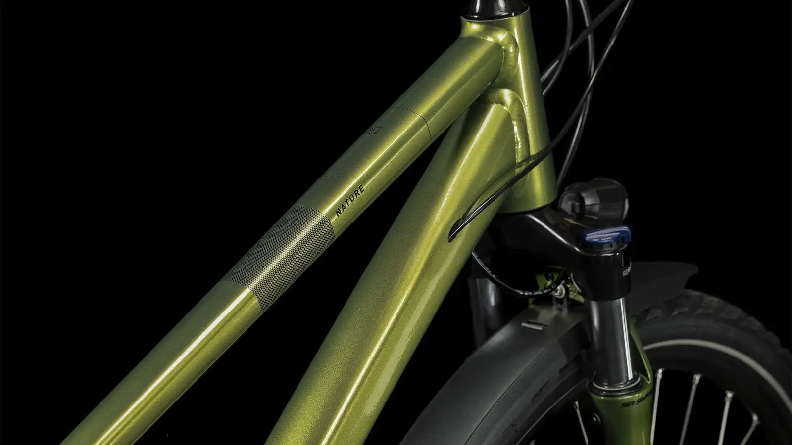 Cube NATURE ALLROAD SHINYMOSS/BLACK - Image 2