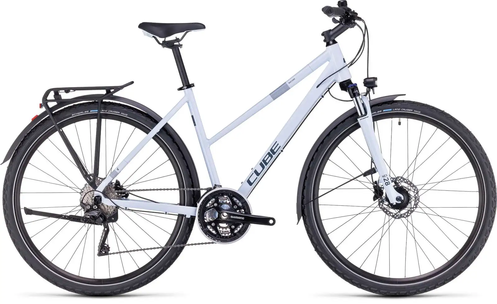 Cube NATURE PRO ALLROAD FROSTWHITE/GREY - Afbeelding 1