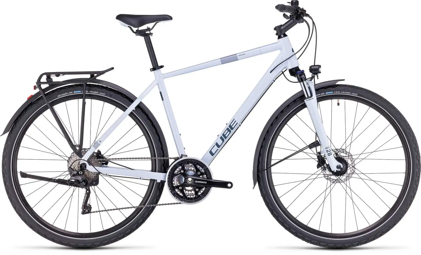 Cube NATURE PRO ALLROAD FROSTWHITE/GREY - Image 1