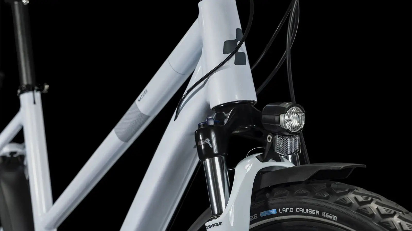 Cube NATURE PRO ALLROAD FROSTWHITE/GREY - Afbeelding 4