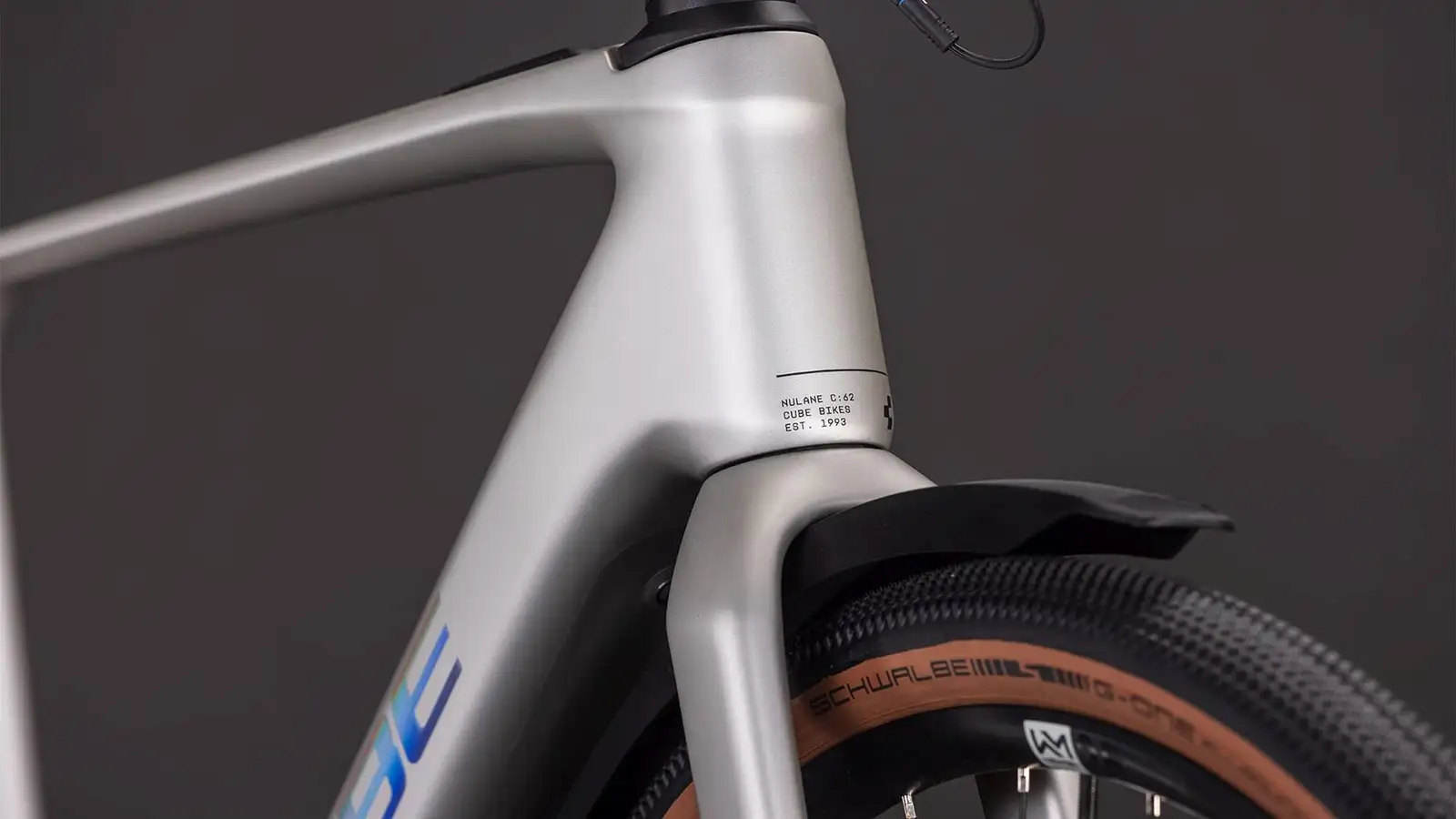 Cube NULANE HYBRID C:62 RACE 400X FE SLEEKGREY/PRISM - Image 7