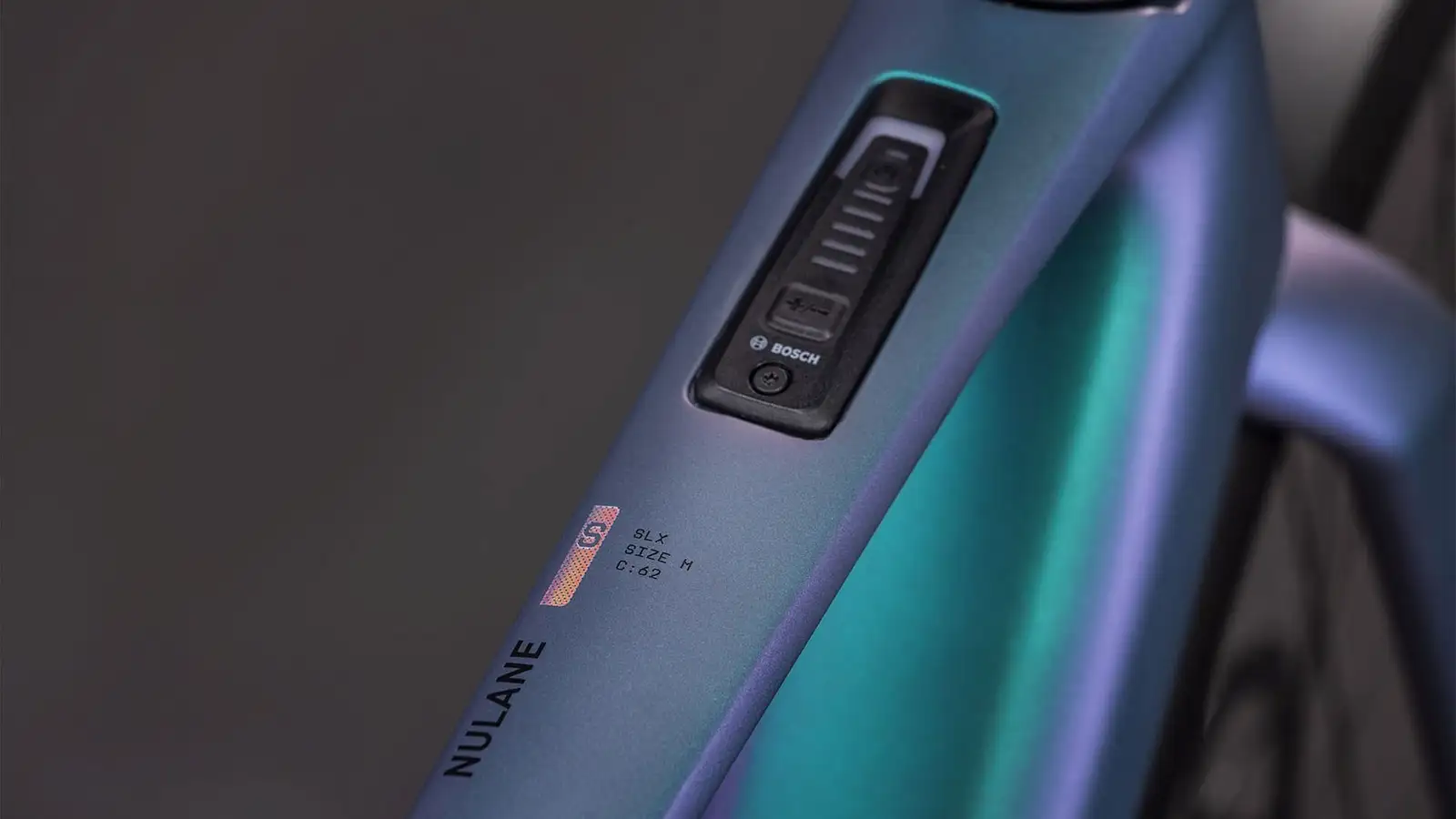 Cube NULANE HYBRID C:62 SLX 400X POLARLIGHT/PRISM - Afbeelding 3