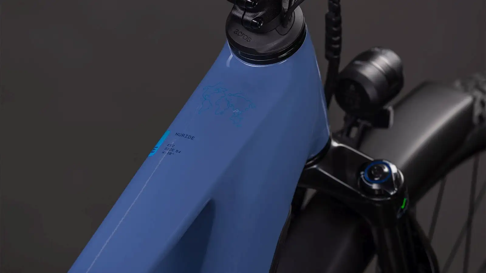 Cube NURIDE HYBRID EXC 800 JEANSBLUE/BLUE - Image 2