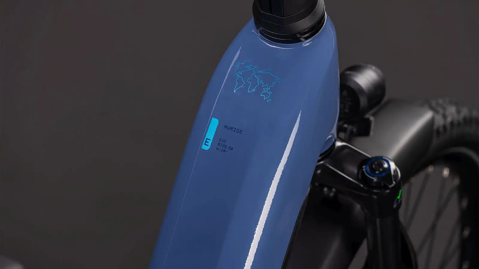 Cube NURIDE HYBRID EXC 800 JEANSBLUE/BLUE - Image 2