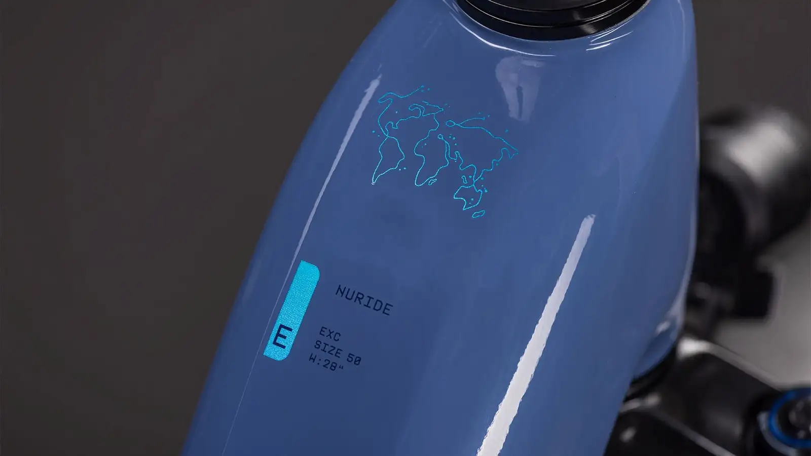 Cube NURIDE HYBRID EXC 800 JEANSBLUE/BLUE - Image 3