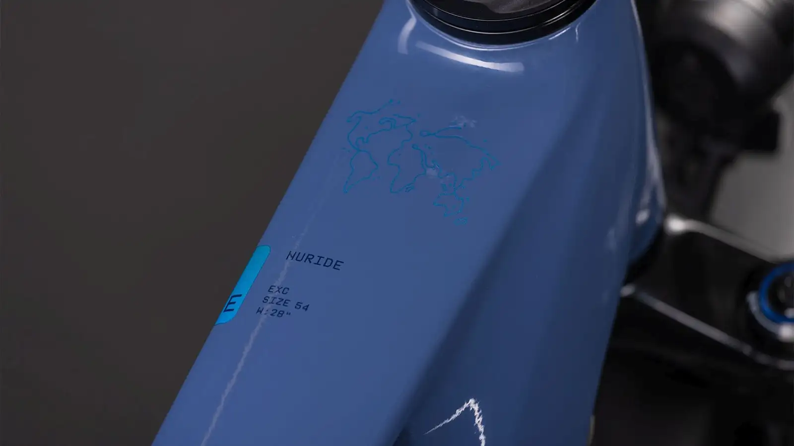 Cube NURIDE HYBRID EXC 800 JEANSBLUE/BLUE - Image 3