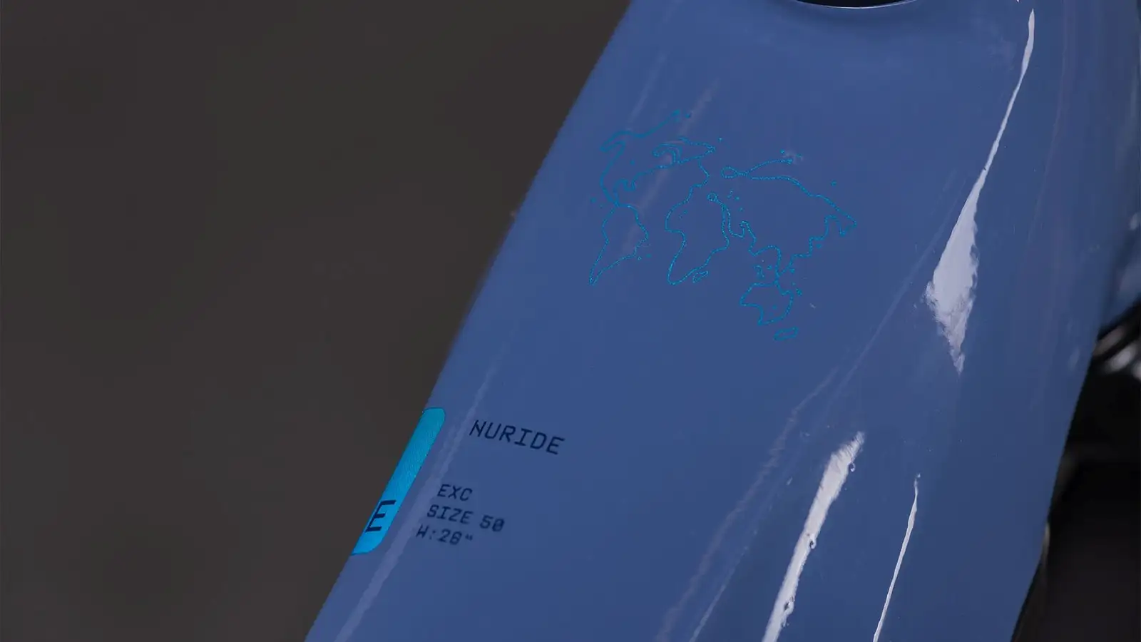 Cube NURIDE HYBRID EXC 800 JEANSBLUE/BLUE - Image 3