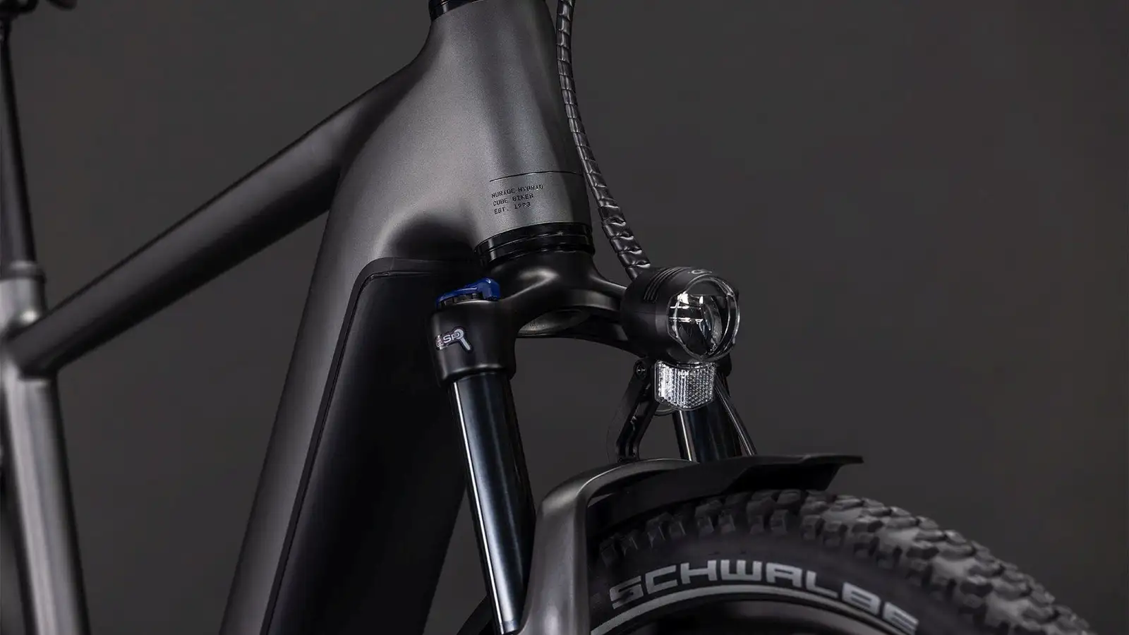 Cube NURIDE HYBRID PERFORMANCE 600 SLABGREY/BLACK - Image 6