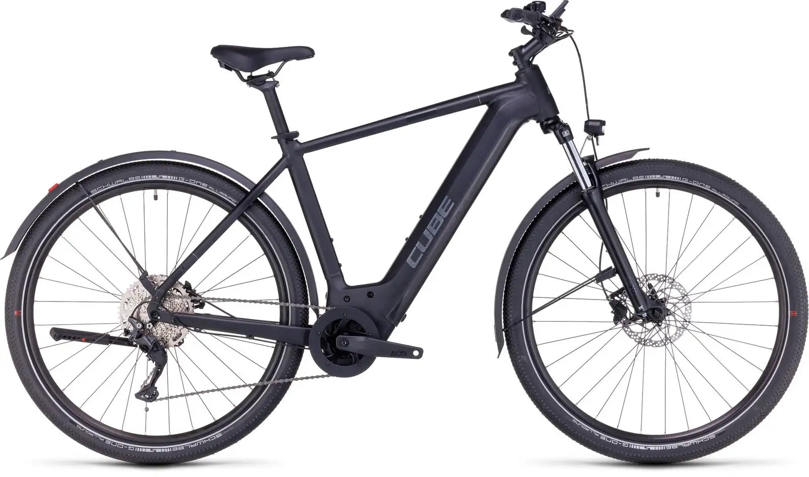 Cube NURIDE HYBRID PRO 625 ALLROAD BLK/METAL - Image 1