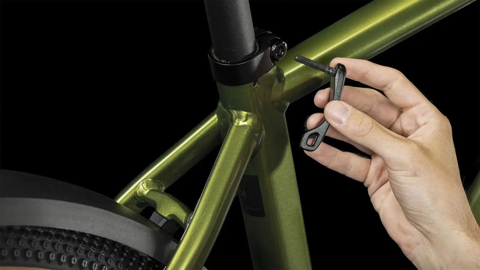 Cube NURIDE HYBRID PRO 625 ALLROAD SHINYMOSS - Image 4