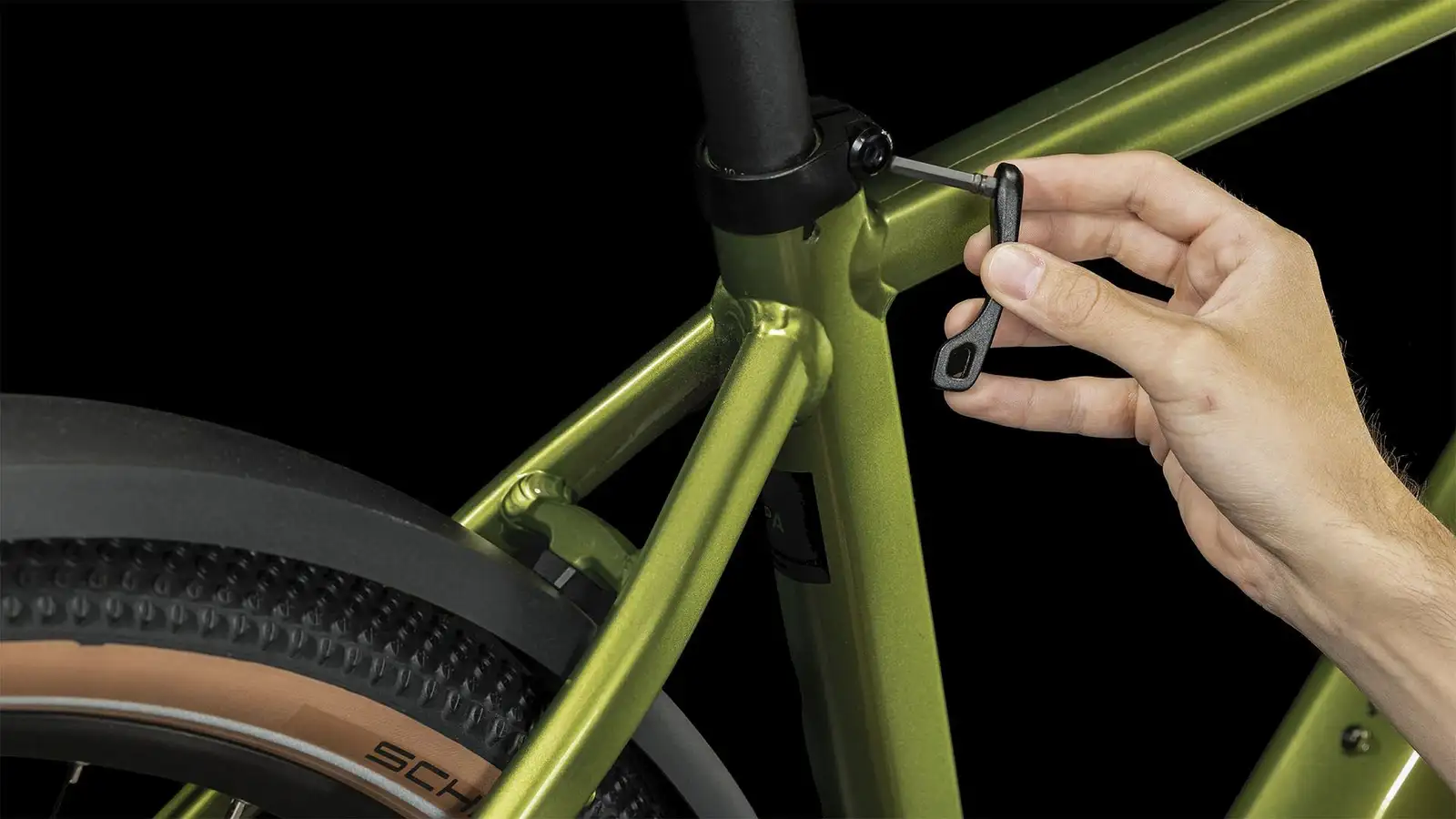 Cube NURIDE HYBRID PRO 625 ALLROAD SHINYMOSS - Image 5