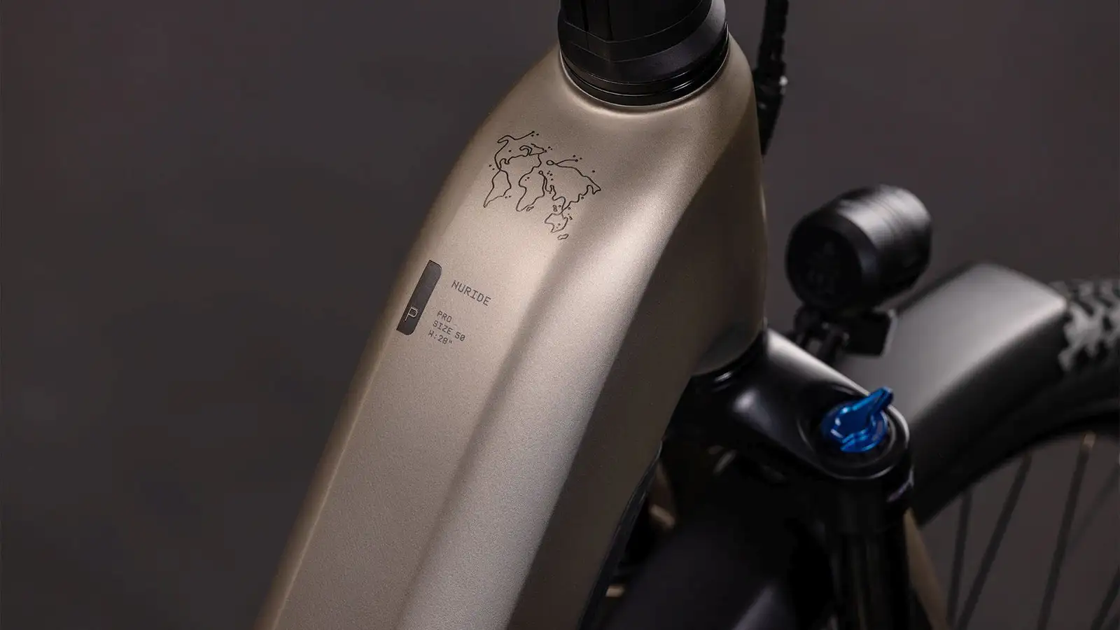 Cube NURIDE HYBRID PRO 800 FLASHSTONE/CHROME - Image 2