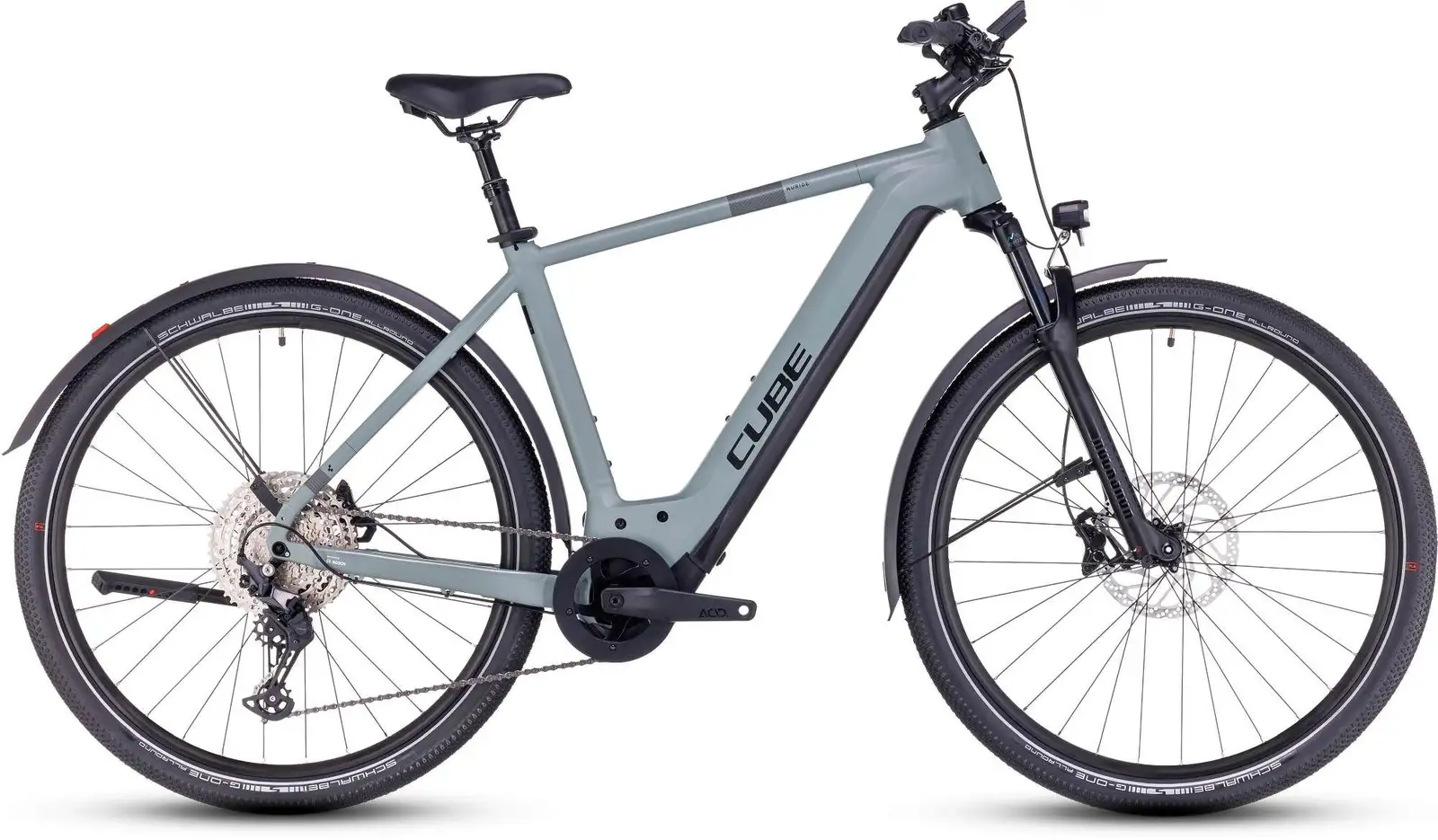Cube NURIDE HYBRID SLX 750 ALLROAD GREY/BLACK - Image 1