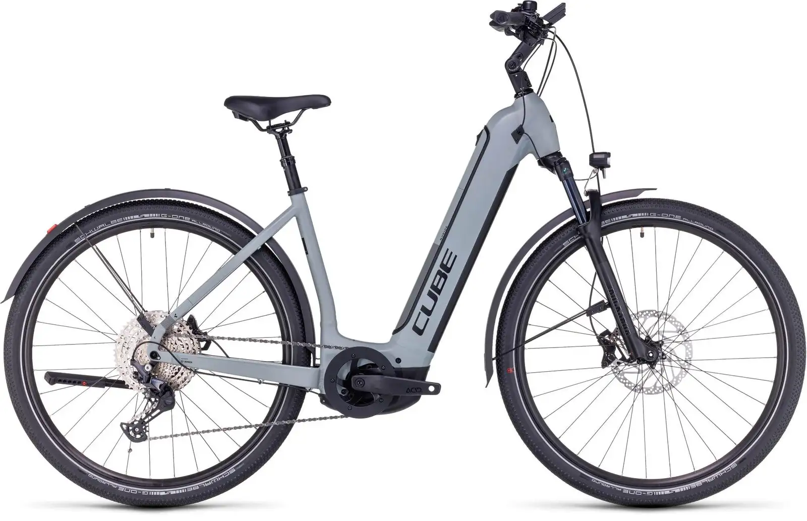 Cube NURIDE HYBRID SLX 750 ALLROAD GREY/BLACK - Image 1