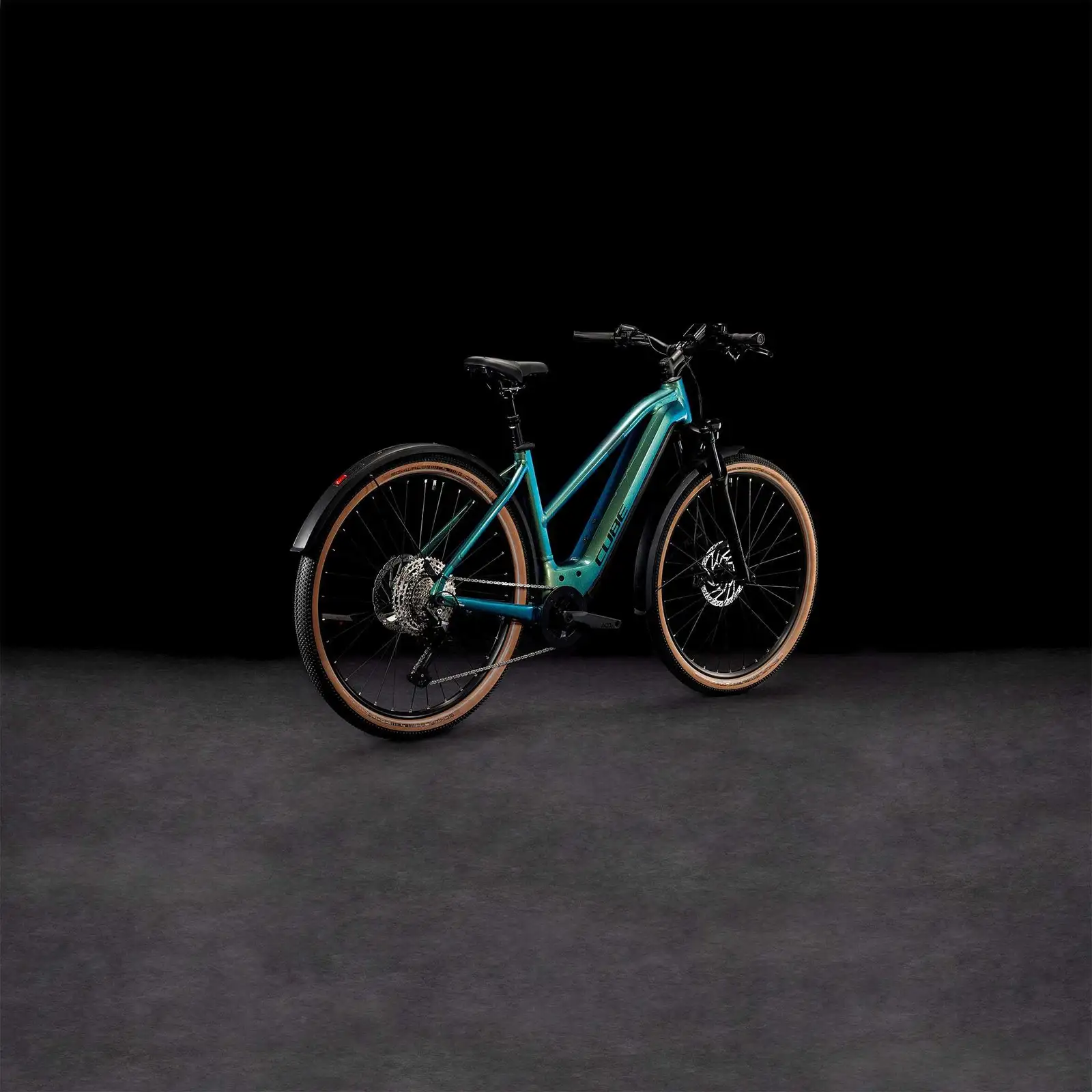 Cube NURIDE HYBRID SLX 750 ALLROAD VERDE/BLK - Image 7