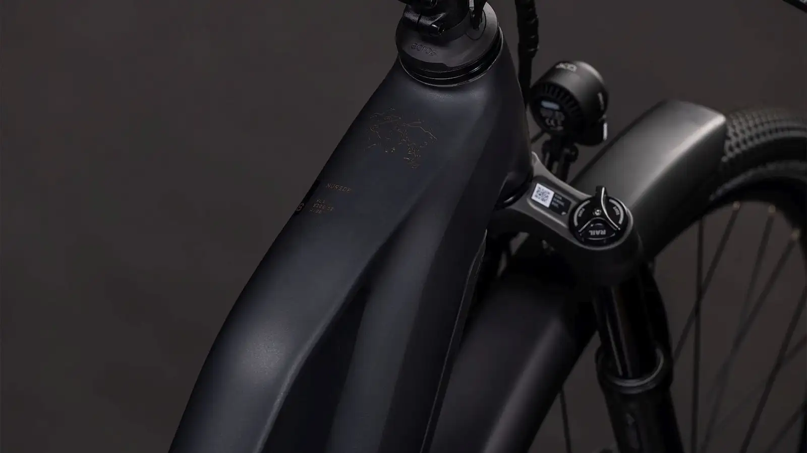 Cube NURIDE HYBRID SLX 800 BLACK/GOLD - Afbeelding 2