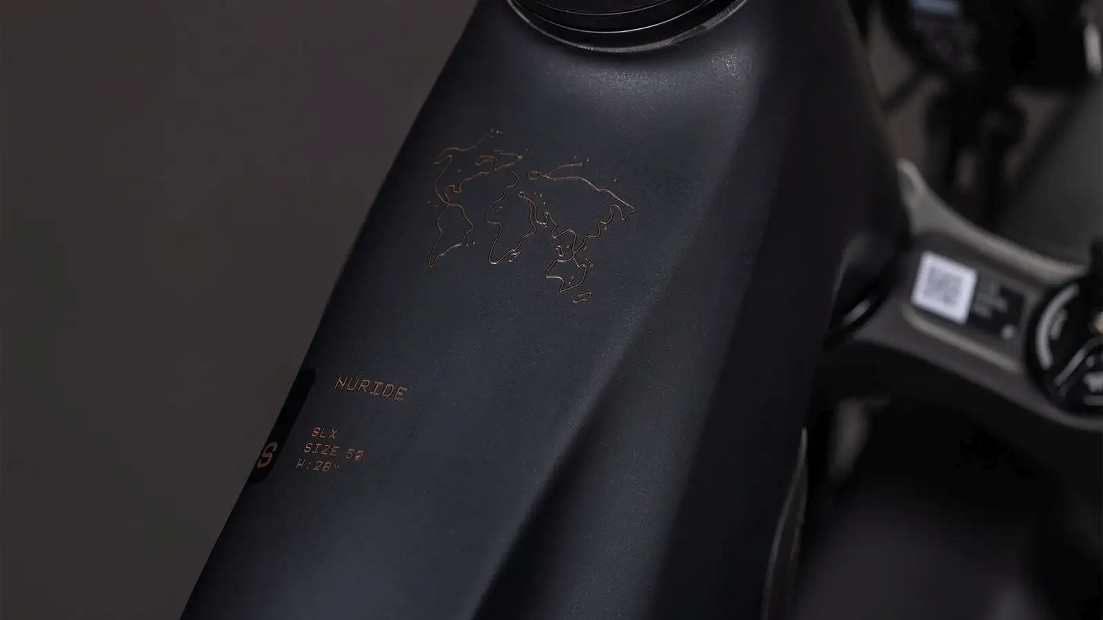 Cube NURIDE HYBRID SLX 800 BLACK/GOLD - Afbeelding 3
