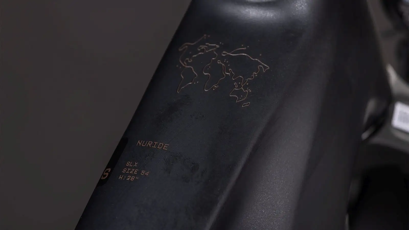 Cube NURIDE HYBRID SLX 800 BLACK/GOLD - Afbeelding 3