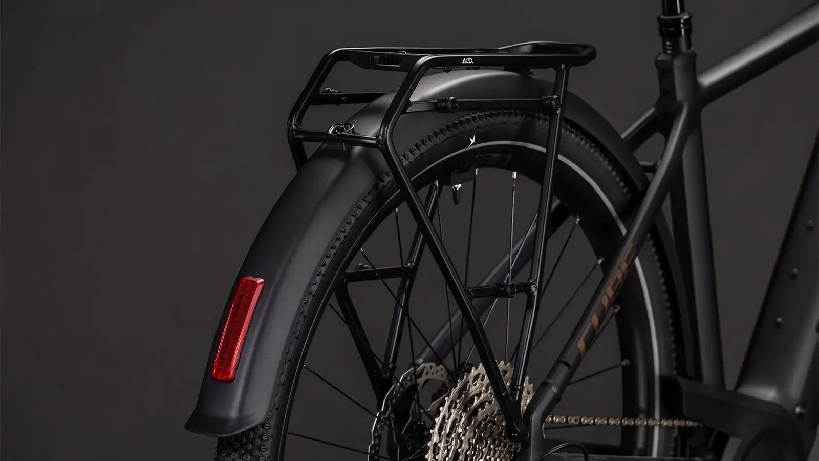 Cube NURIDE HYBRID SLX 800 BLACK/GOLD - Afbeelding 4