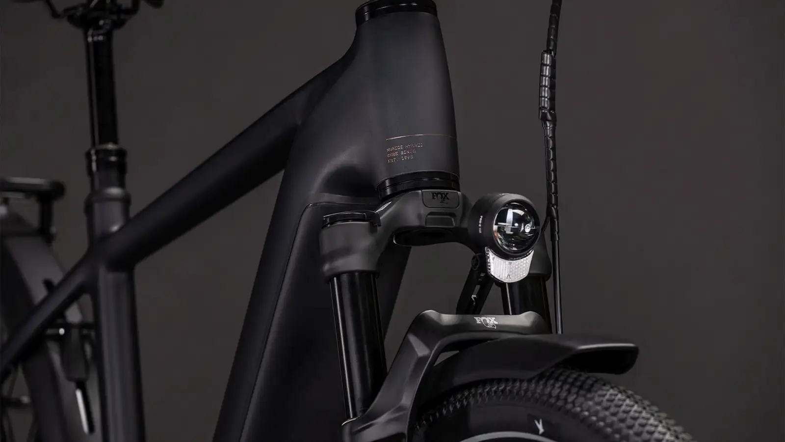 Cube NURIDE HYBRID SLX 800 BLACK/GOLD - Afbeelding 6