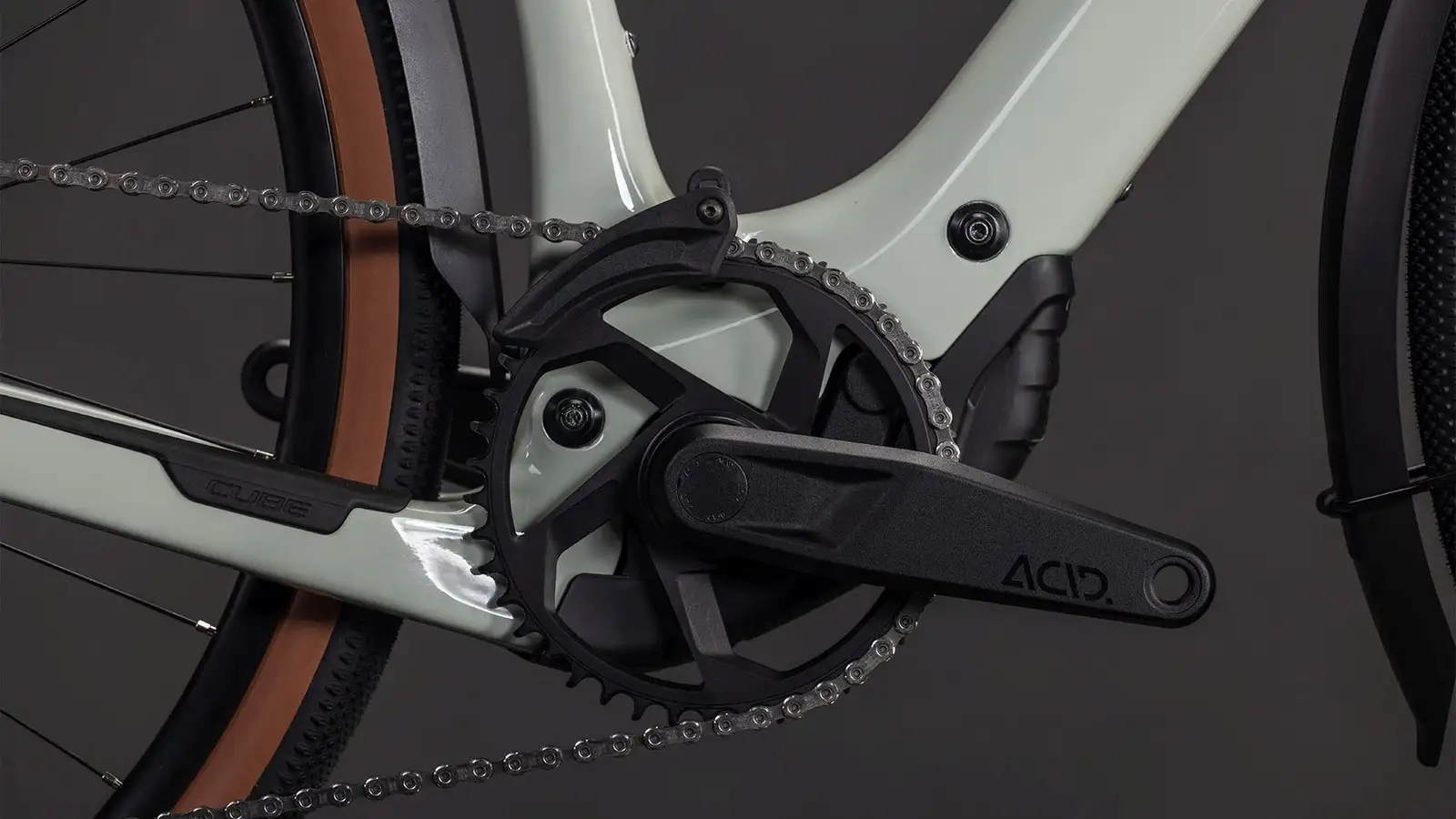 Cube NUROAD HYBRID C:62 RACE 400X REEDBEIGE/BLACK - Afbeelding 5