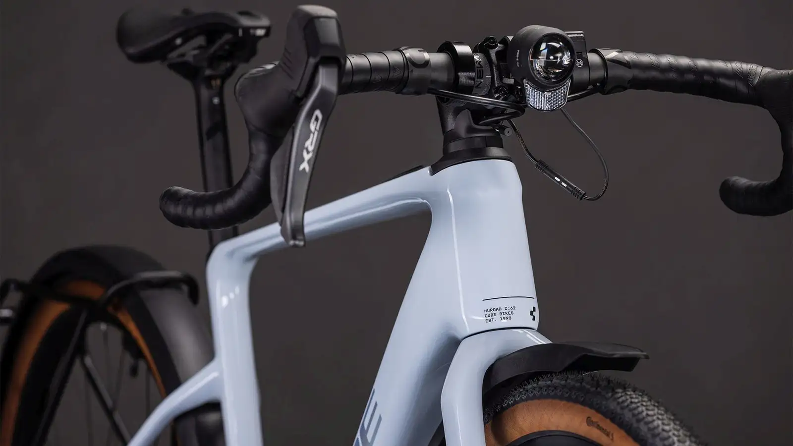 Cube NUROAD HYBRID C:62 SLX 400X ICEBLUE/PRISM - Image 7