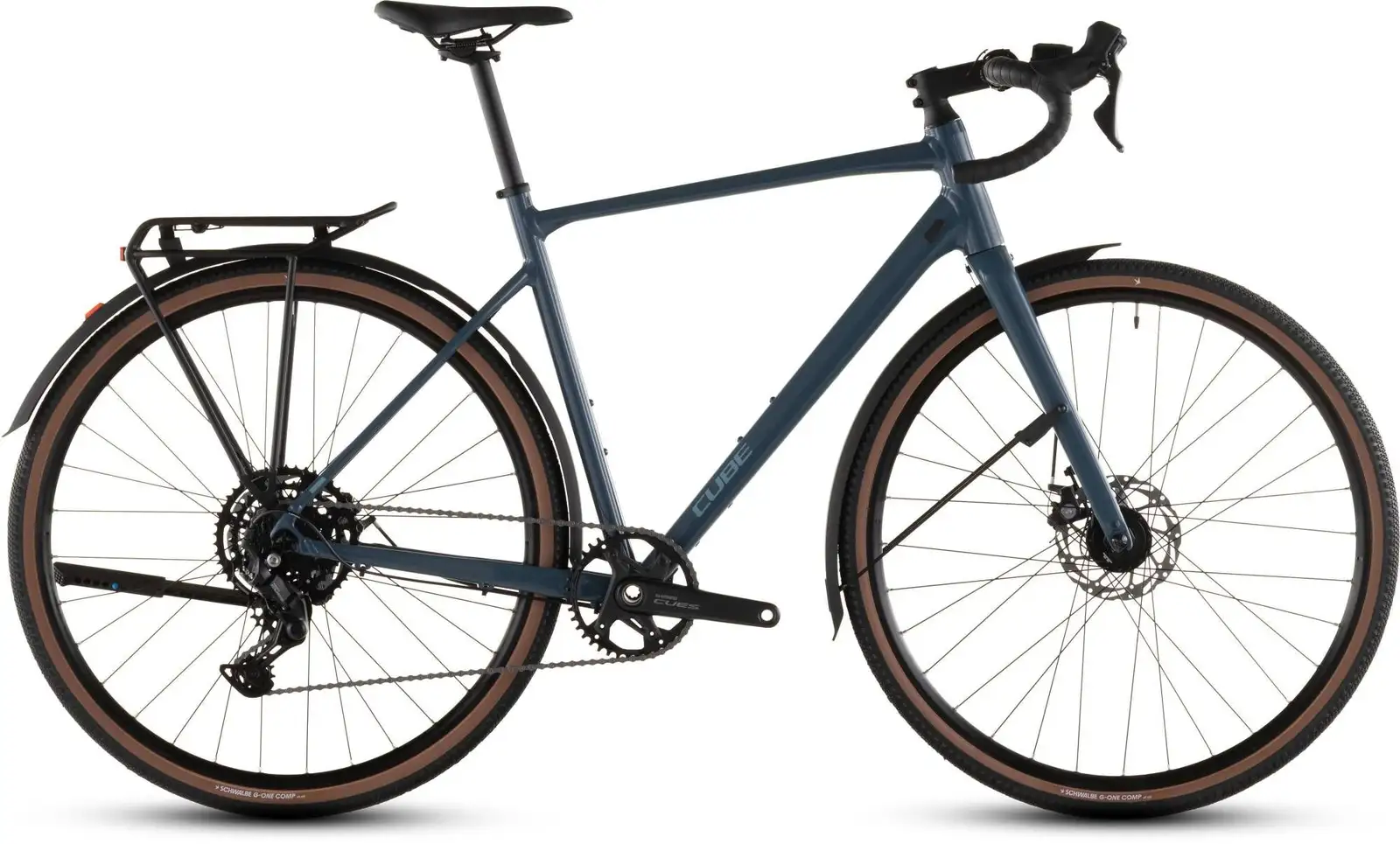 Cube NUROAD ONE FE GROVEGREEN/BLACK - Afbeelding 1