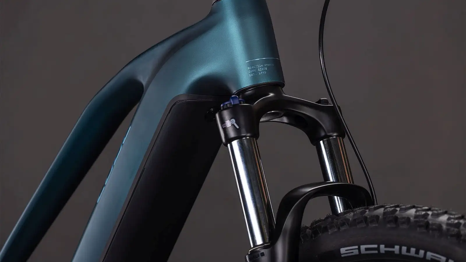 Cube REACTION HYBRID ONE 600 ROYALGREEN/PRISM - Afbeelding 6