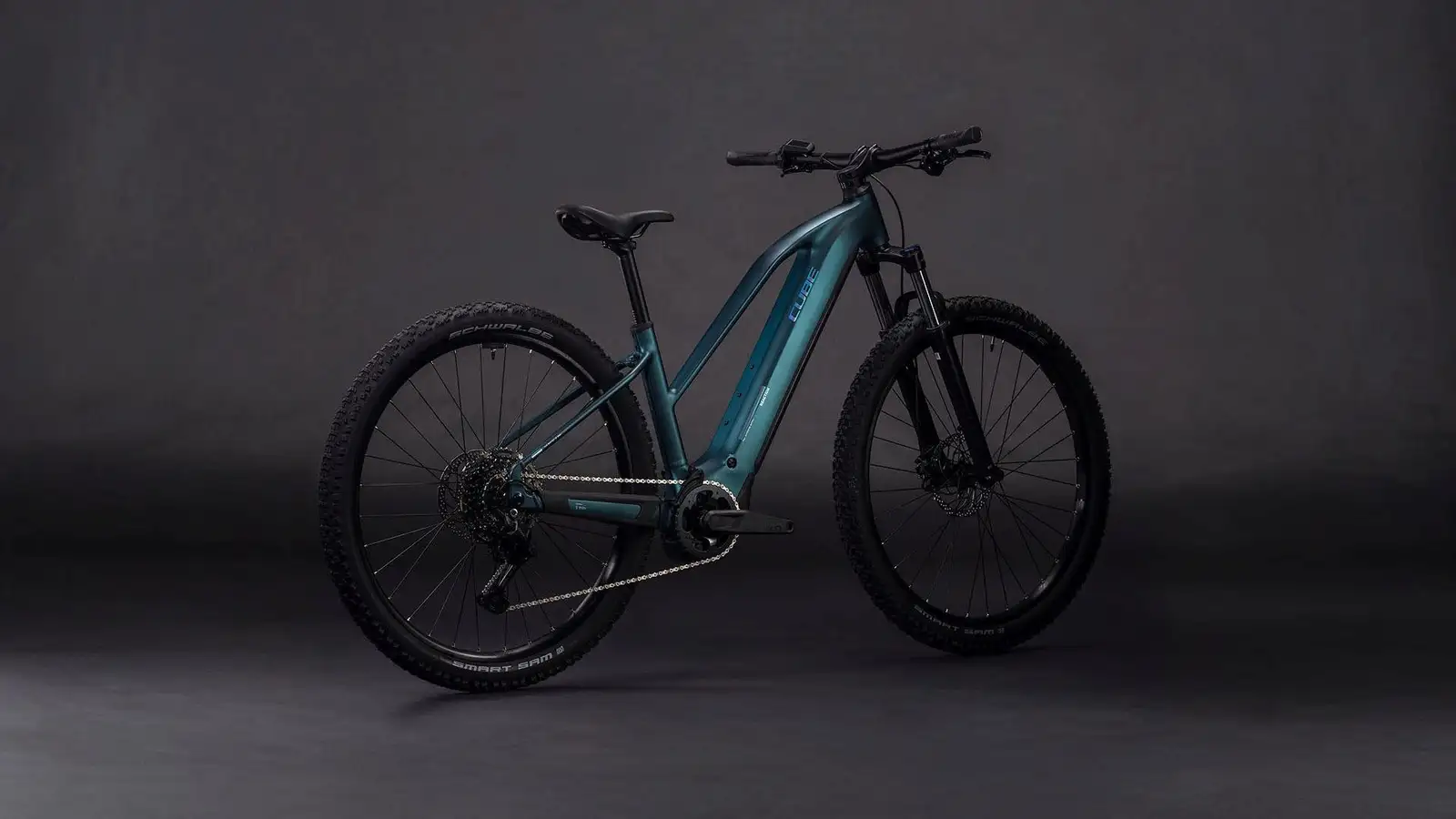 Cube REACTION HYBRID ONE 600 ROYALGREEN/PRISM - Afbeelding 7