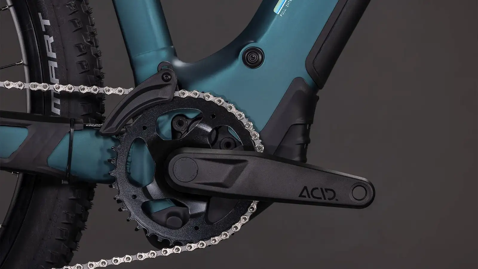 Cube REACTION HYBRID ONE 800 ROYALGREEN/PRISM - Image 5