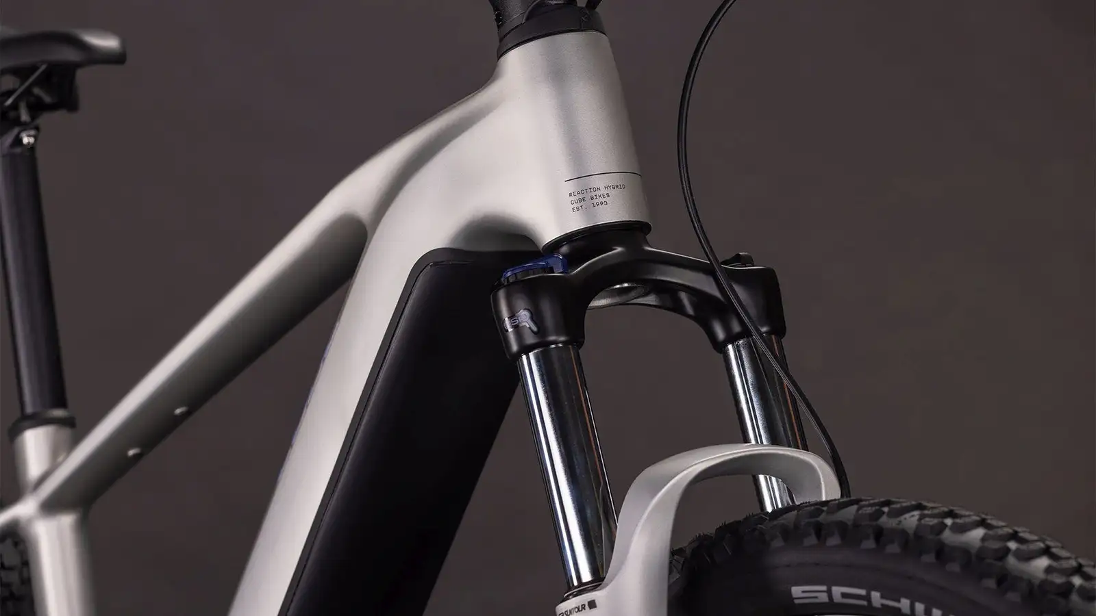 Cube REACTION HYBRID ONE 800 SLEEKGREY/PRISM - Afbeelding 6