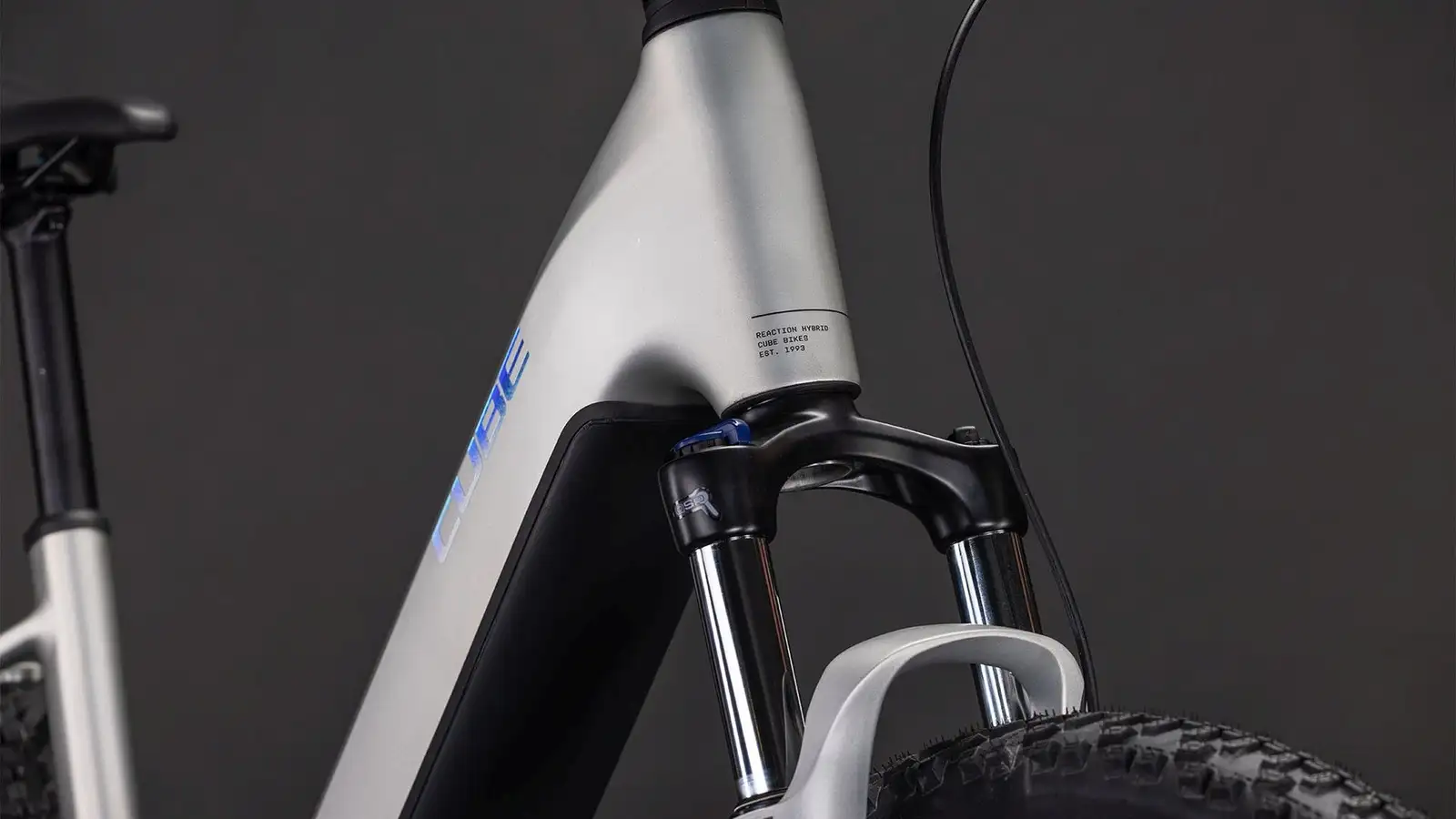 Cube REACTION HYBRID ONE 800 SLEEKGREY/PRISM - Image 6