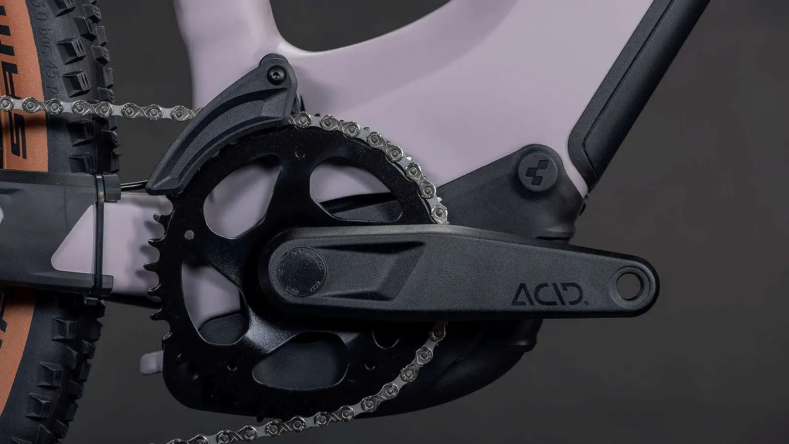 Cube REACTION HYBRID PERFORMANCE 600 PLUMGREY/BLACK - Image 4