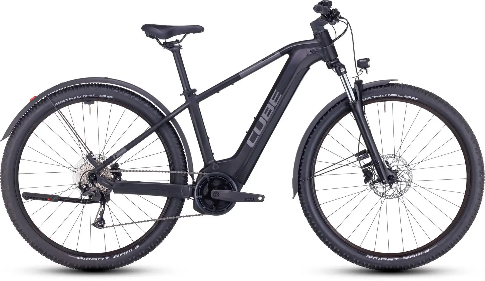 Cube REACTION HYBRID PERF 500 ALLROAD BLK/GRY - Image 1
