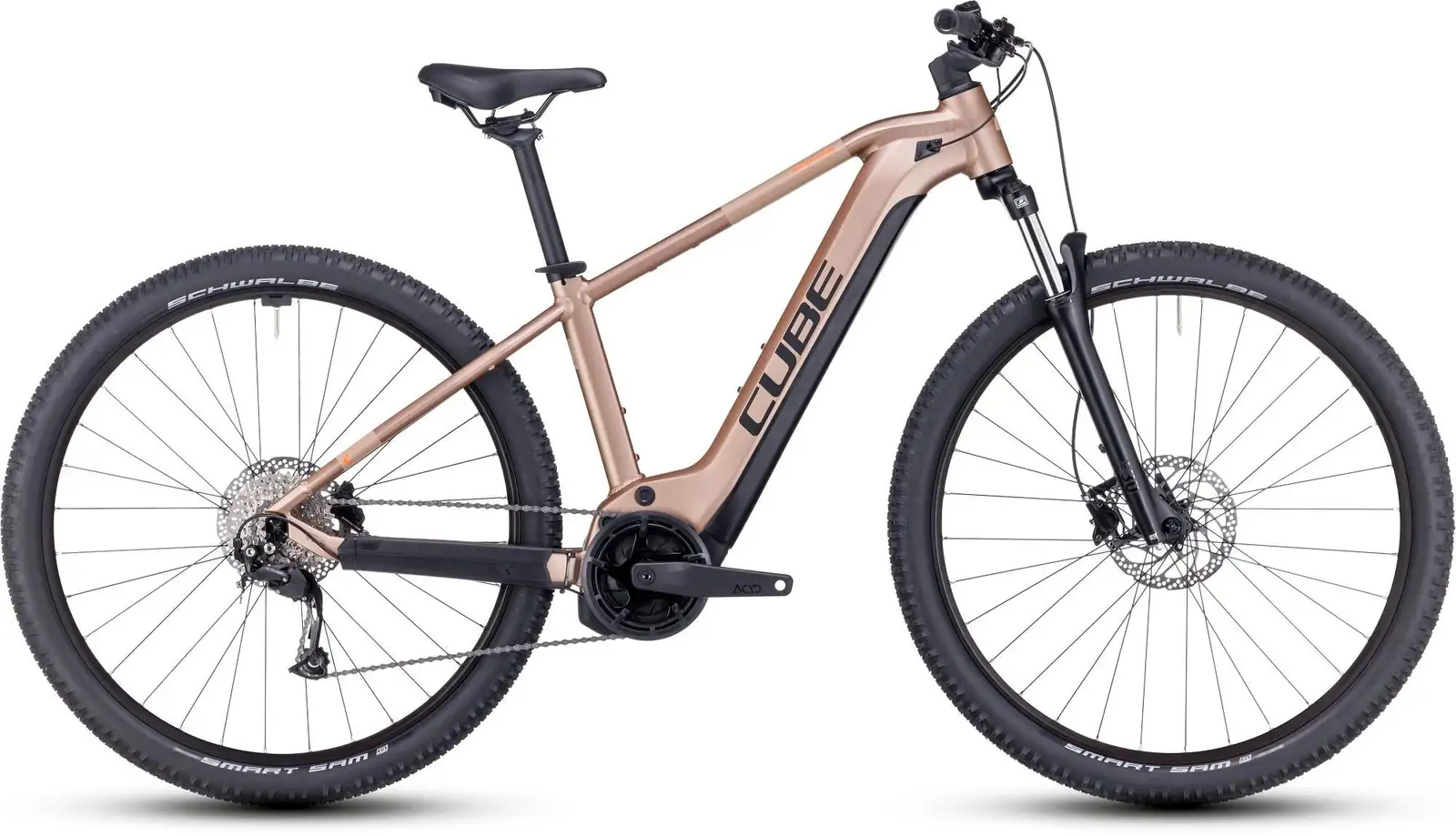 Cube REACTION HYBRID PERF 625 METALLICBROWN - Image 1